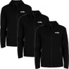 Ellesse Mens Hoodie Full Zip Tracksuit Top Ornari Black Hoody Hood Black Cotton - MRGOUTLETS