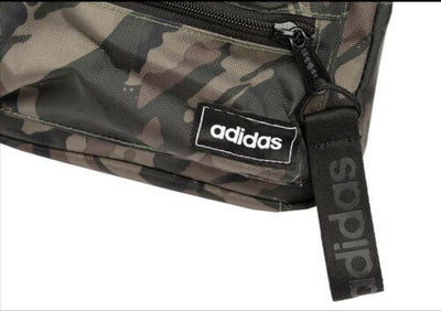 Adidas Pouch Camo Bag Unisex Green/Camo Sports Zip Bag