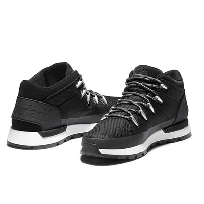 Timberland Mens Boots Sprint Trekker Waterproof Mesh Boots Black Boots