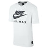 Nike Mens Air Max T Shirt Jersey Cotton T-Shirt TShirt Crew Tops White - MRGOUTLETS