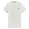 FRED PERRY CREW TEE WHITE - MRGOUTLETS