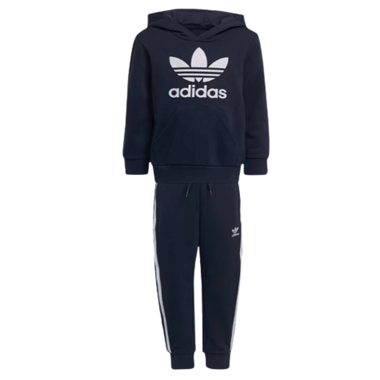ADIDAS  KIDS HOODIE SET NAVY