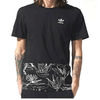 ADIDAS LEAF BAND DESIGN TEE BLACK