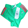 Adidas KIDS 3 STRIPE SHORT GREEN/ORANGE