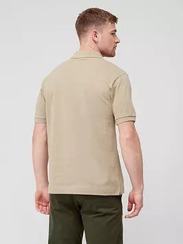LACOSTE  CLASSIC FIT POLO TAN