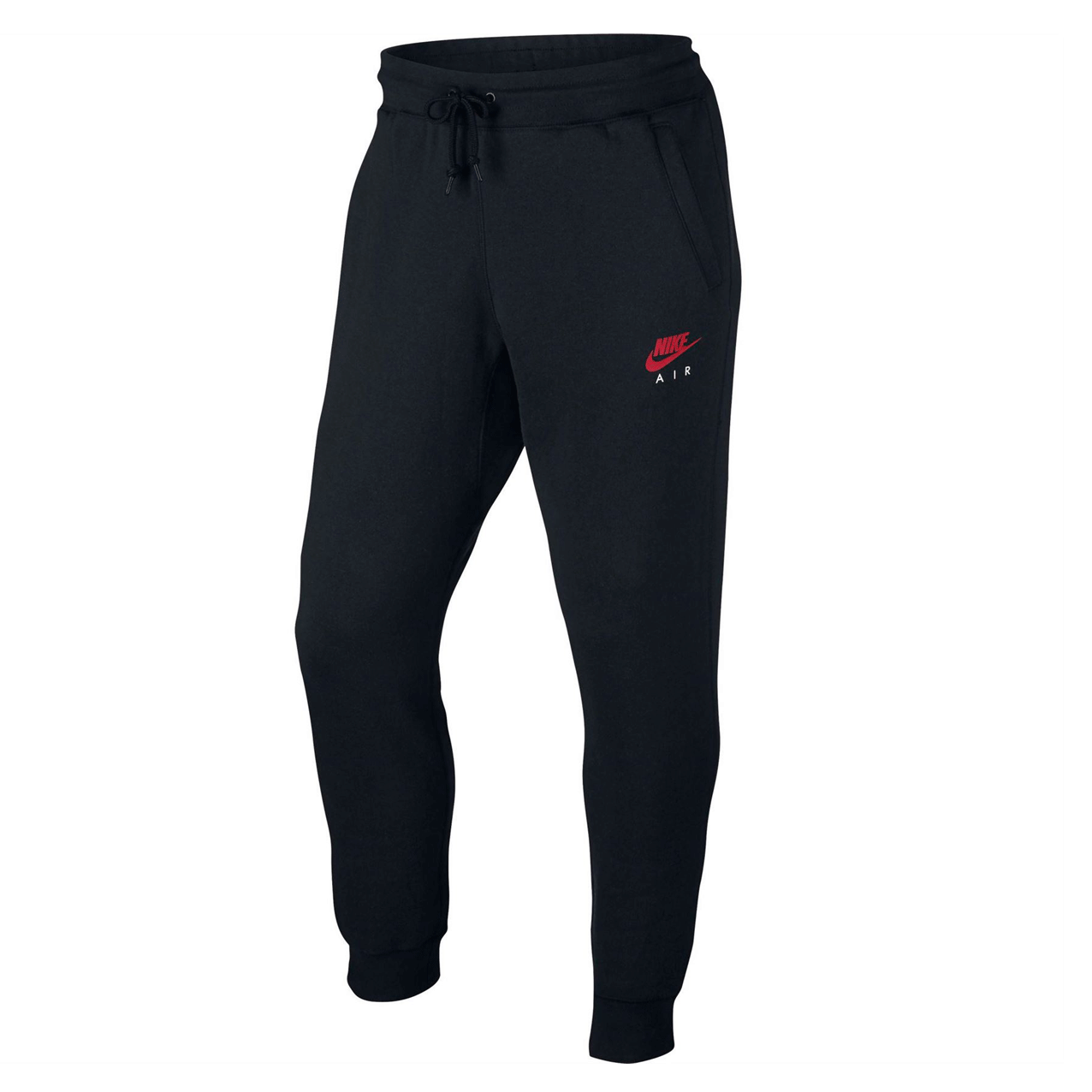 NIKE AIR SKINNY JOGGER BLK/RED