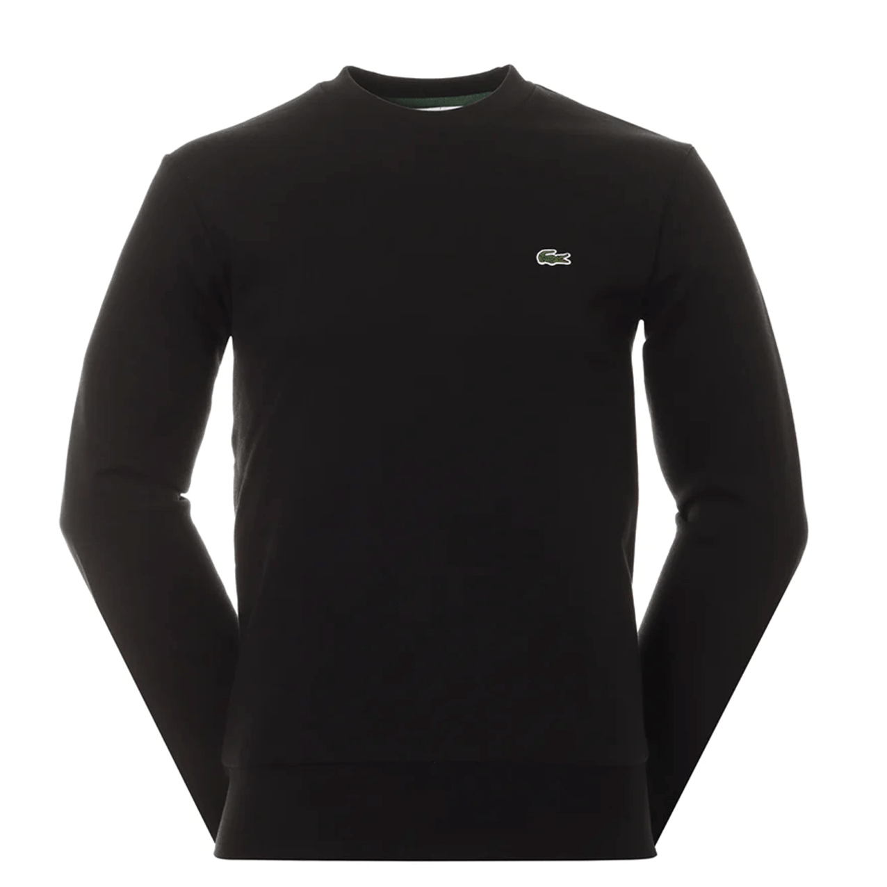 LACOSTE  CREW SWEAT BLACK